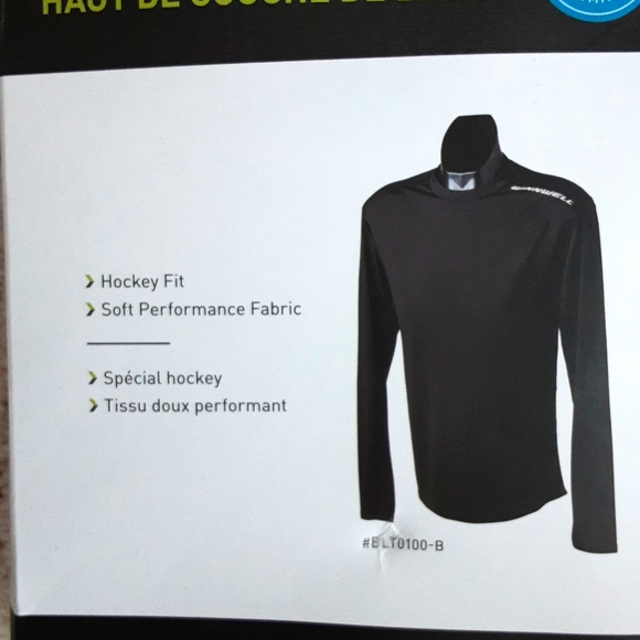 Winnwell Hockey Men's Base Layer Long Sleeve Top (Boxed) Size Medium - Picture 4 of 8
